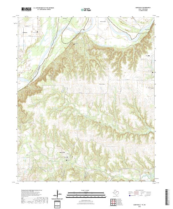 USGS Topographic Map – Marysville