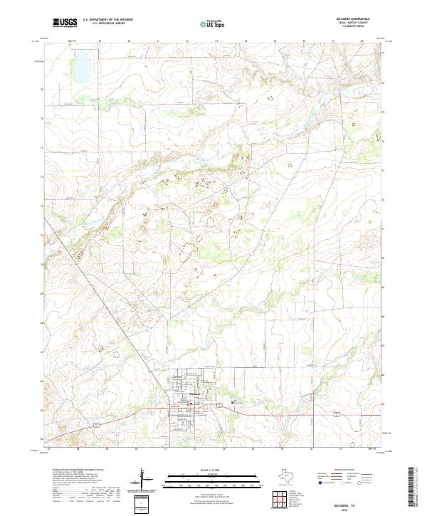 USGS Topographic Map – Matador