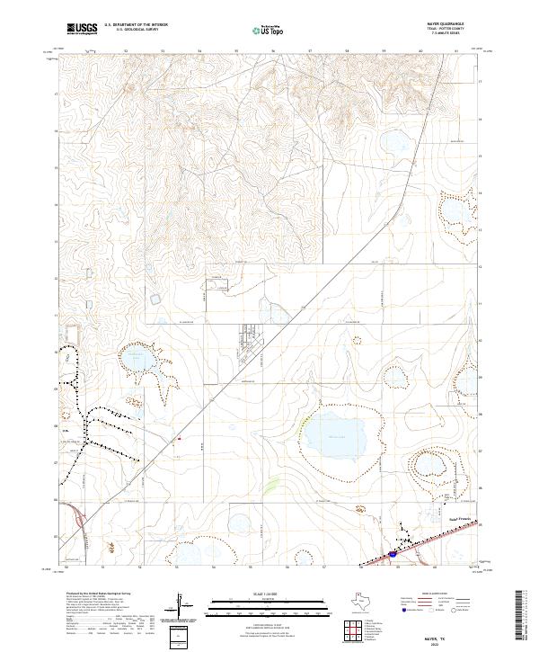 USGS Topographic Map – Mayer