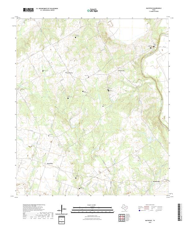 USGS Topographic Map – Maysfield