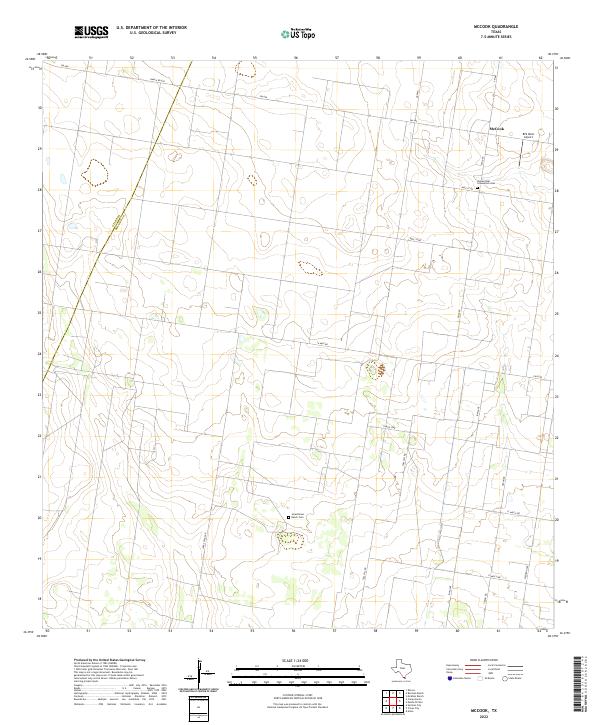 USGS Topographic Map – McCook