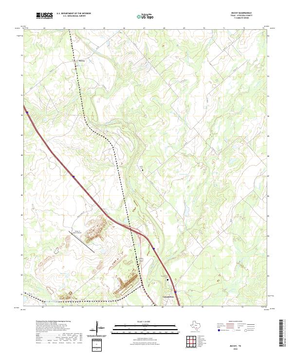 USGS Topographic Map – McCoy