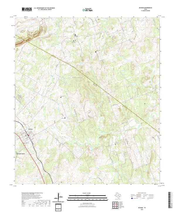 USGS Topographic Map – McDade