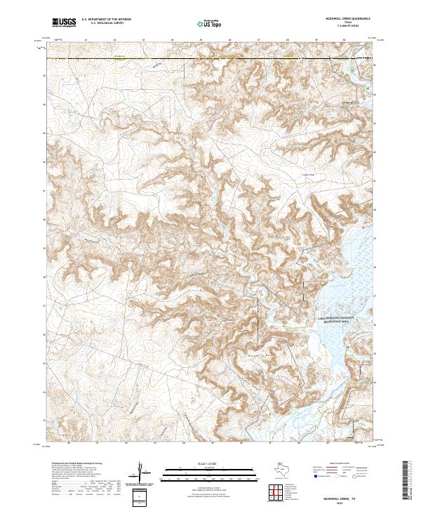 USGS Topographic Map – McDowell Creek