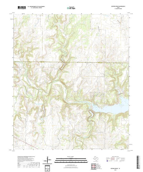 USGS Topographic Map – McEwen Draw