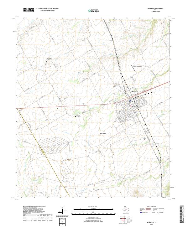 USGS Topographic Map – McGregor