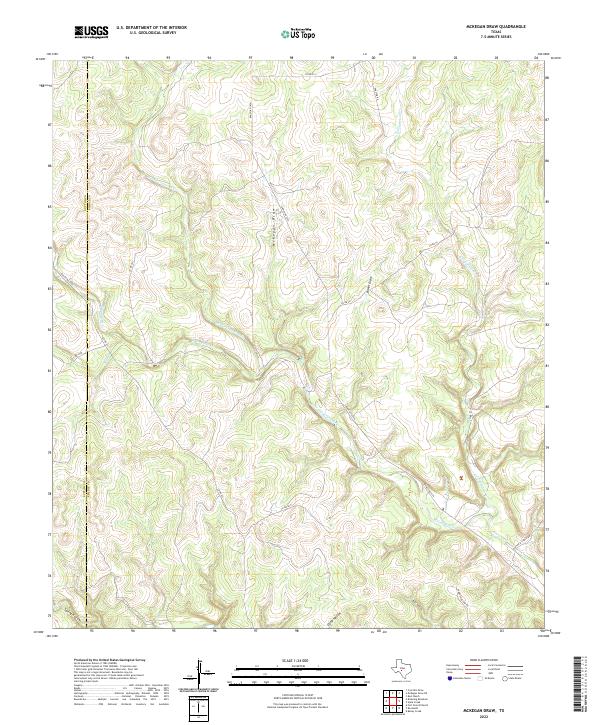 USGS Topographic Map – McKegan Draw