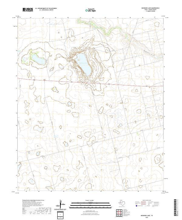 USGS Topographic Map – McKenzie Lake