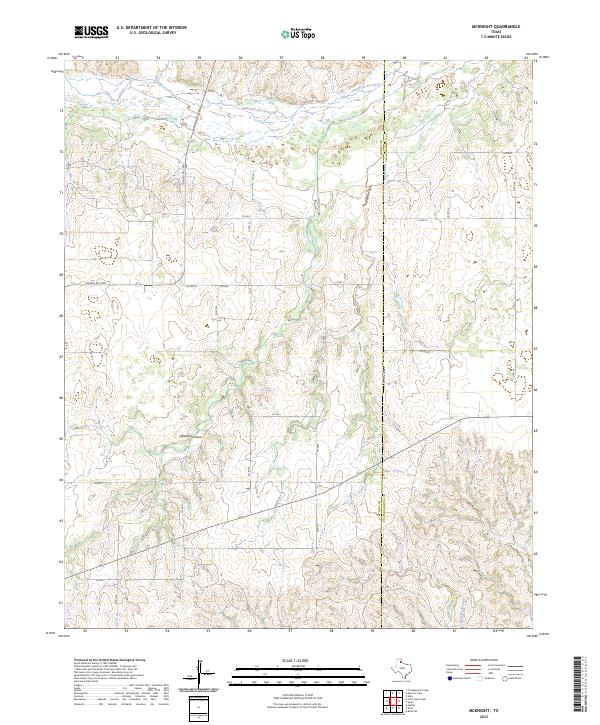 USGS Topographic Map – McKnight