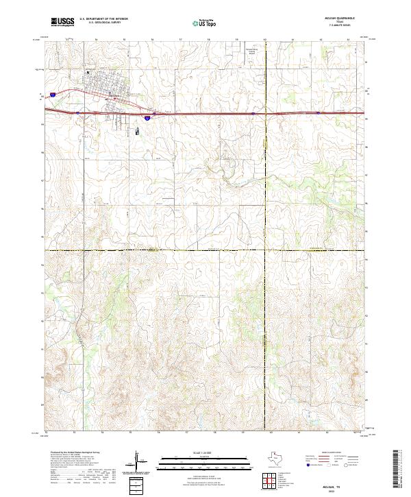 USGS Topographic Map – McLean