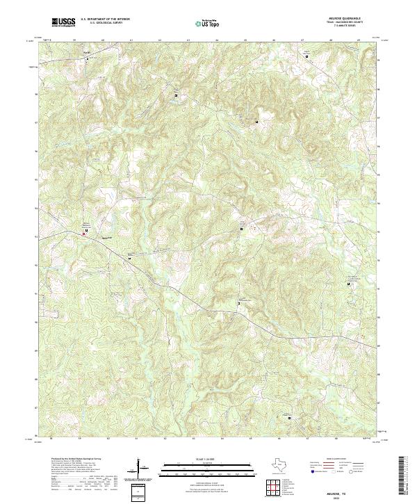 USGS Topographic Map – Melrose