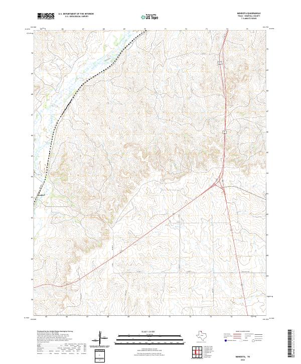USGS Topographic Map – Mendota