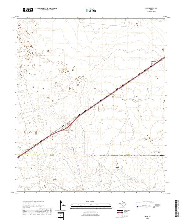 USGS Topographic Map – Metz