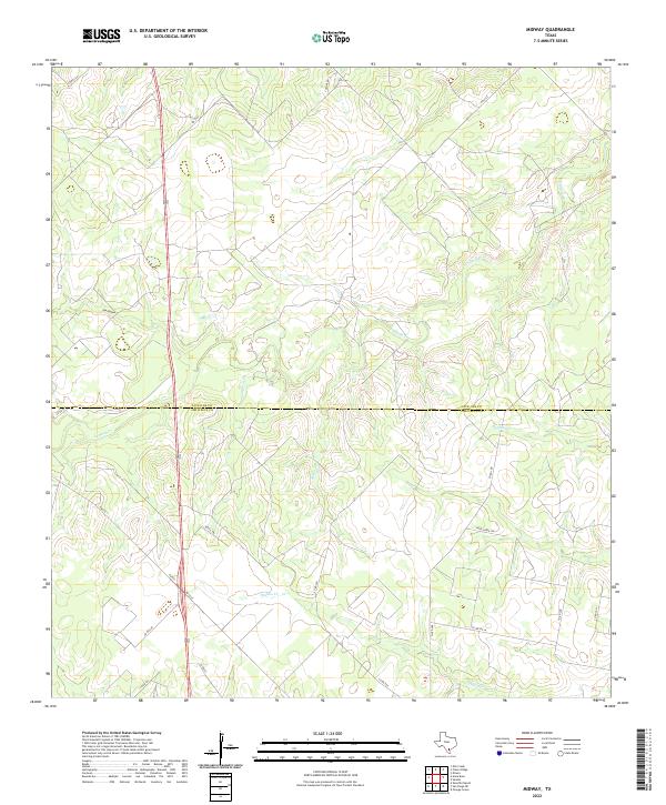 USGS Topographic Map – Midway
