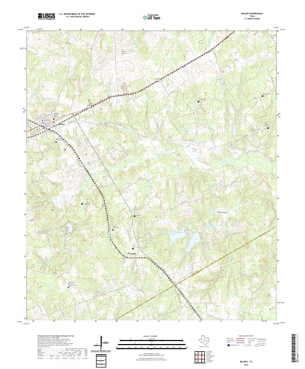 USGS Topographic Map – Milano