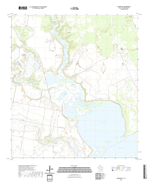 USGS Topographic Map – Mission Bay