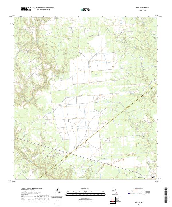 USGS Topographic Map – Morales