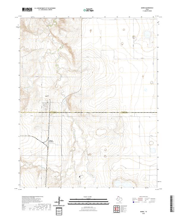 USGS Topographic Map – Morse