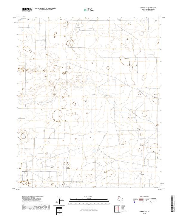 2022 Map of Morton SW, 2022 Print