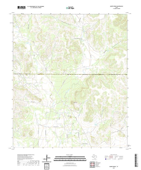 USGS Topographic Map – Murph Draw