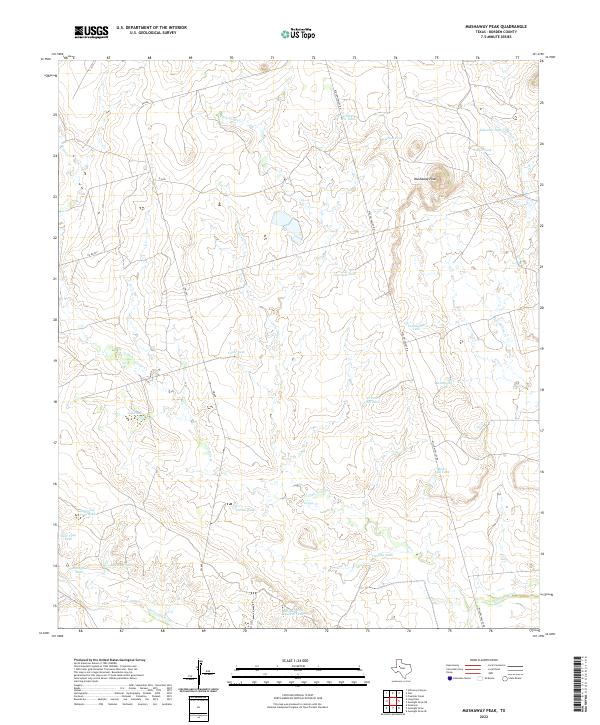 USGS Topographic Map – Mushaway Peak