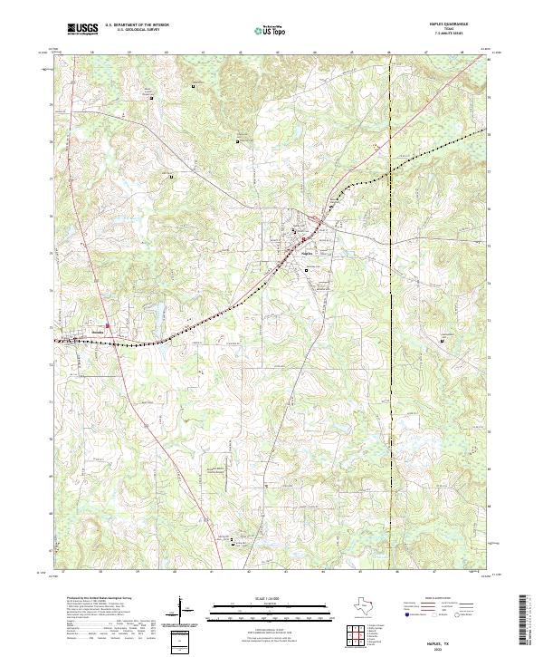 USGS Topographic Map – Naples