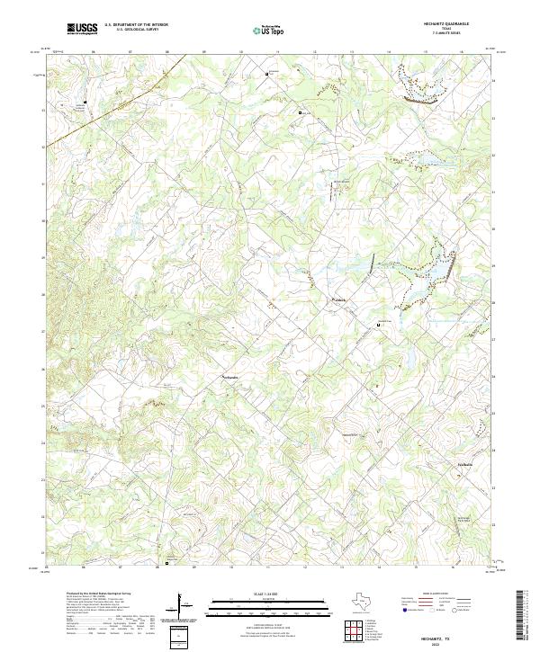 USGS Topographic Map – Nechanitz