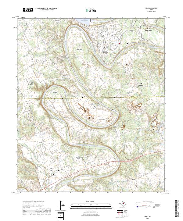 USGS Topographic Map – Nemo