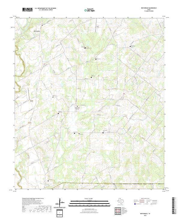 USGS Topographic Map – New Berlin