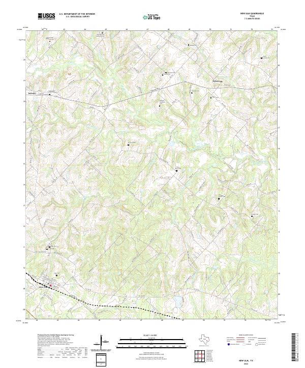 USGS Topographic Map – New Ulm