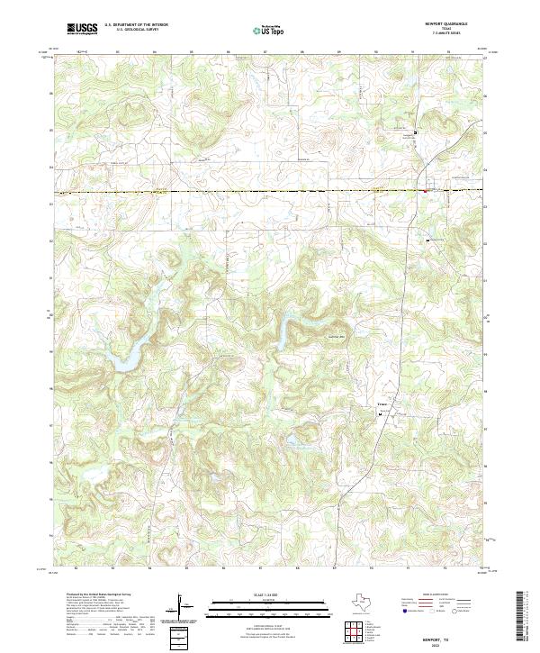 USGS Topographic Map – Newport