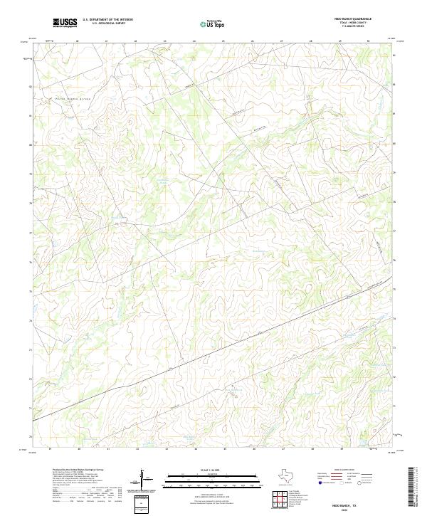 USGS Topographic Map – Nido Ranch