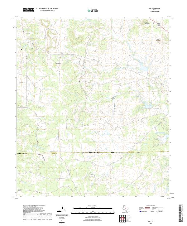 USGS Topographic Map – Nix