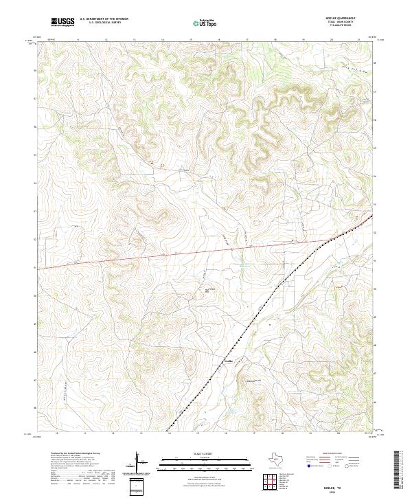 USGS Topographic Map – Noelke
