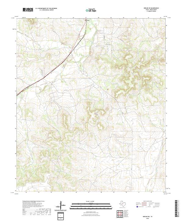 USGS Topographic Map – Noelke NE