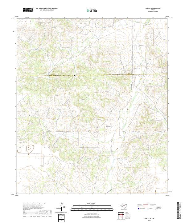 USGS Topographic Map – Noelke SE