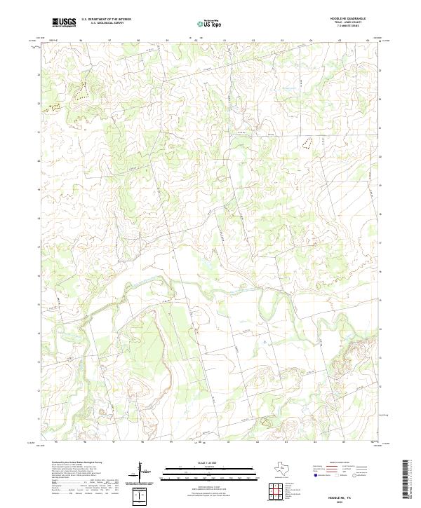 USGS Topographic Map – Noodle NE