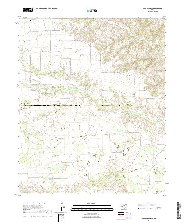 USGS Topographic Map – North Windmill