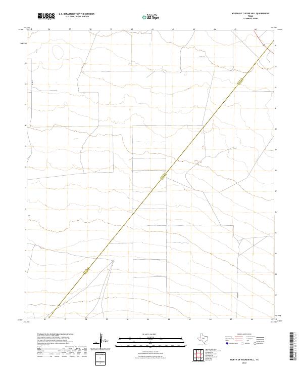 2022 Map of North of Tucker Hill, 2022 Print