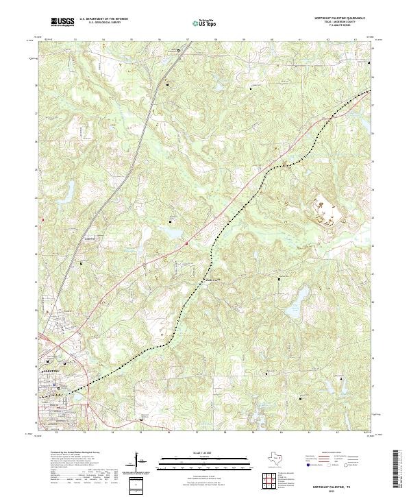 USGS Topographic Map – Northeast Palestine