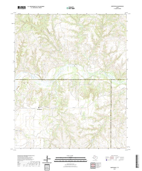 USGS Topographic Map – Northfield