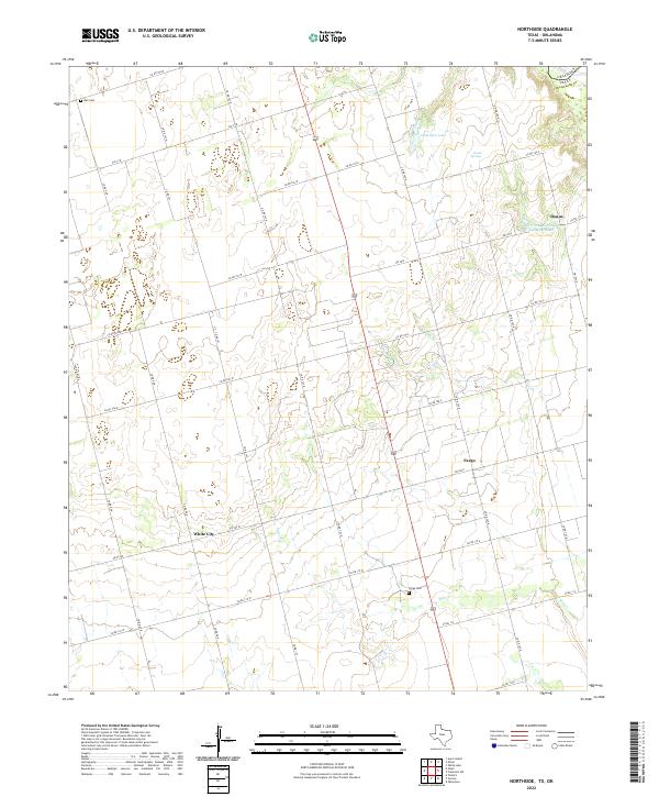 USGS Topographic Map – Northside