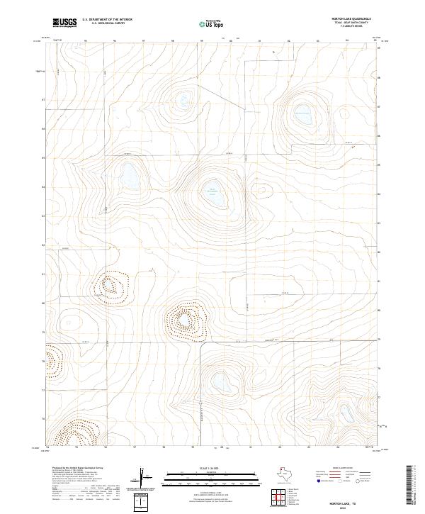 USGS Topographic Map – Norton Lake