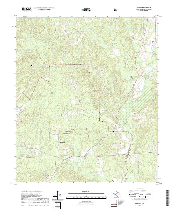 USGS Topographic Map – Norwood
