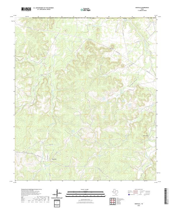 USGS Topographic Map – Noxville