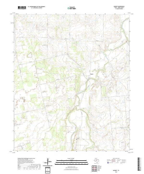 USGS Topographic Map – Nugent