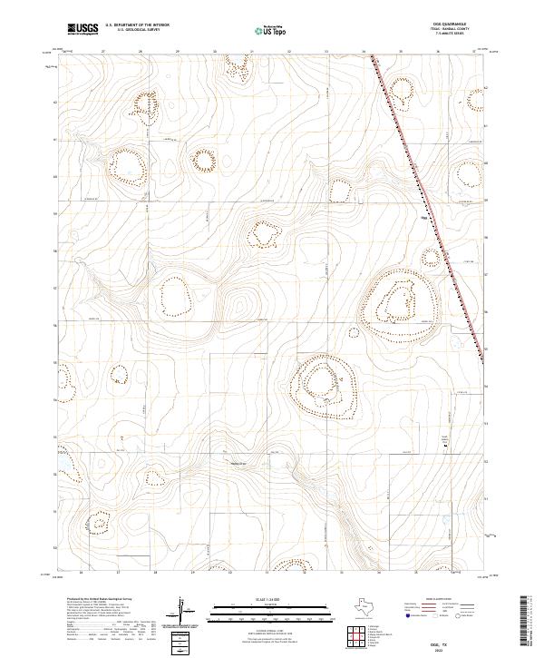 USGS Topographic Map – Ogg