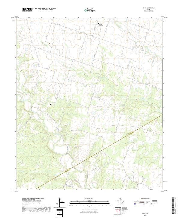 USGS Topographic Map – Ohio