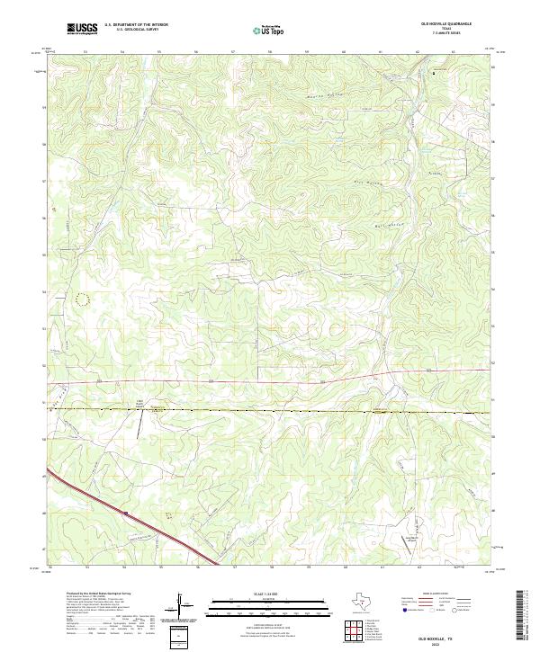 USGS Topographic Map – Old Noxville