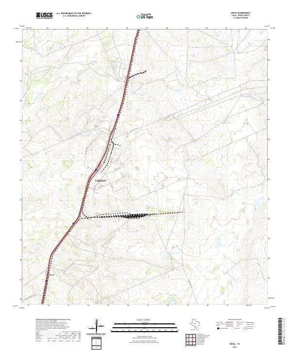 USGS Topographic Map – Orvil